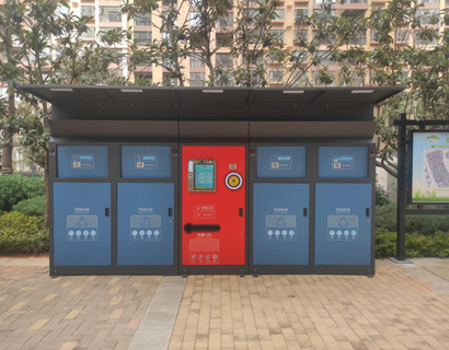 科技感十足，新型智能垃圾箱房亮相天津
